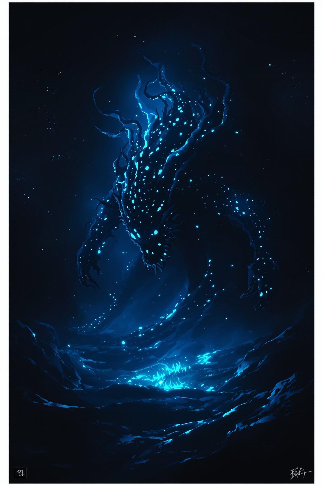 深海异形 - 2024年科幻电影 深海异形 电影海报 - 天启影视