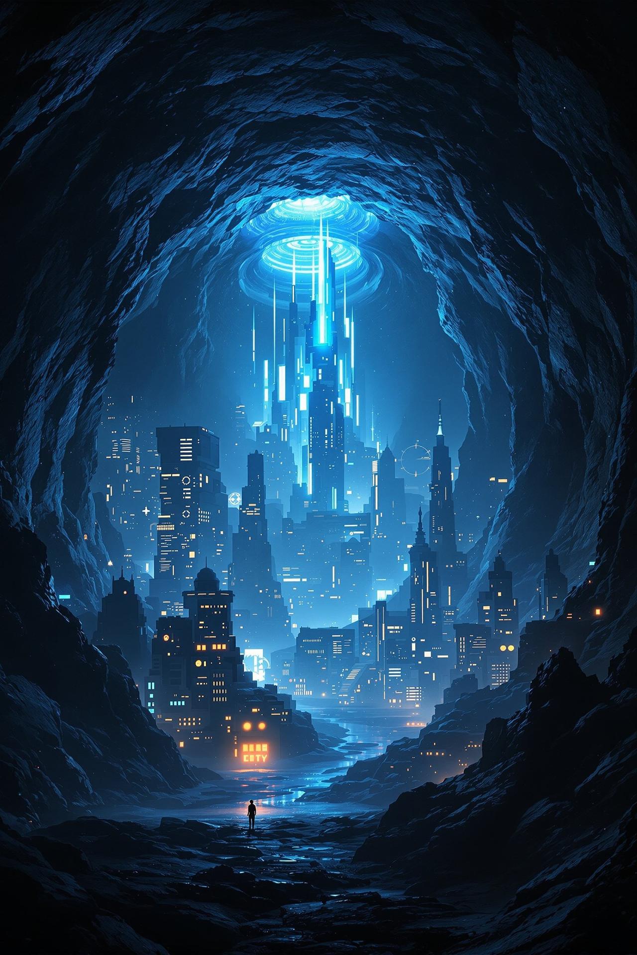 地心堡垒 - 2026年科幻电影 地心堡垒 电影海报 - 天启影视